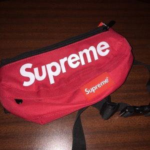 Supreme Red Fanny Pack